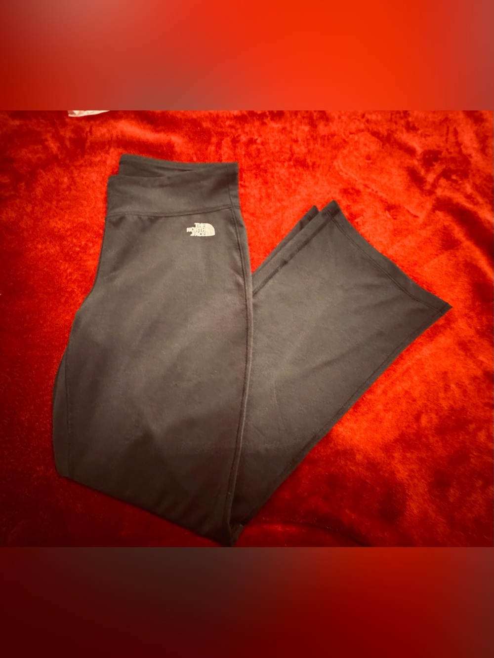 The North Face Black Crop Flare Leggings